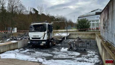 LKW in Bernau Lobetal ausgebrannt und weitere Polizeimeldungen