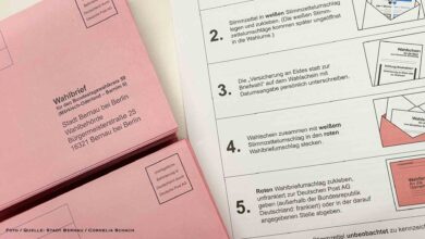 Wahlinformation Stadt Bernau: Stimmzettel eingetroffen, Briefwahllokal ist geöffnet