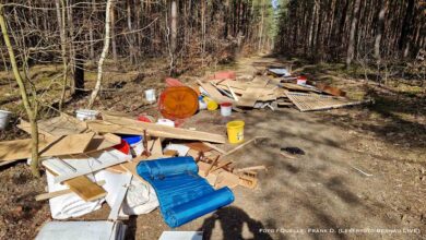 Barnim: Erneut illegale Müllentsorgung im Wald am Gorinsee