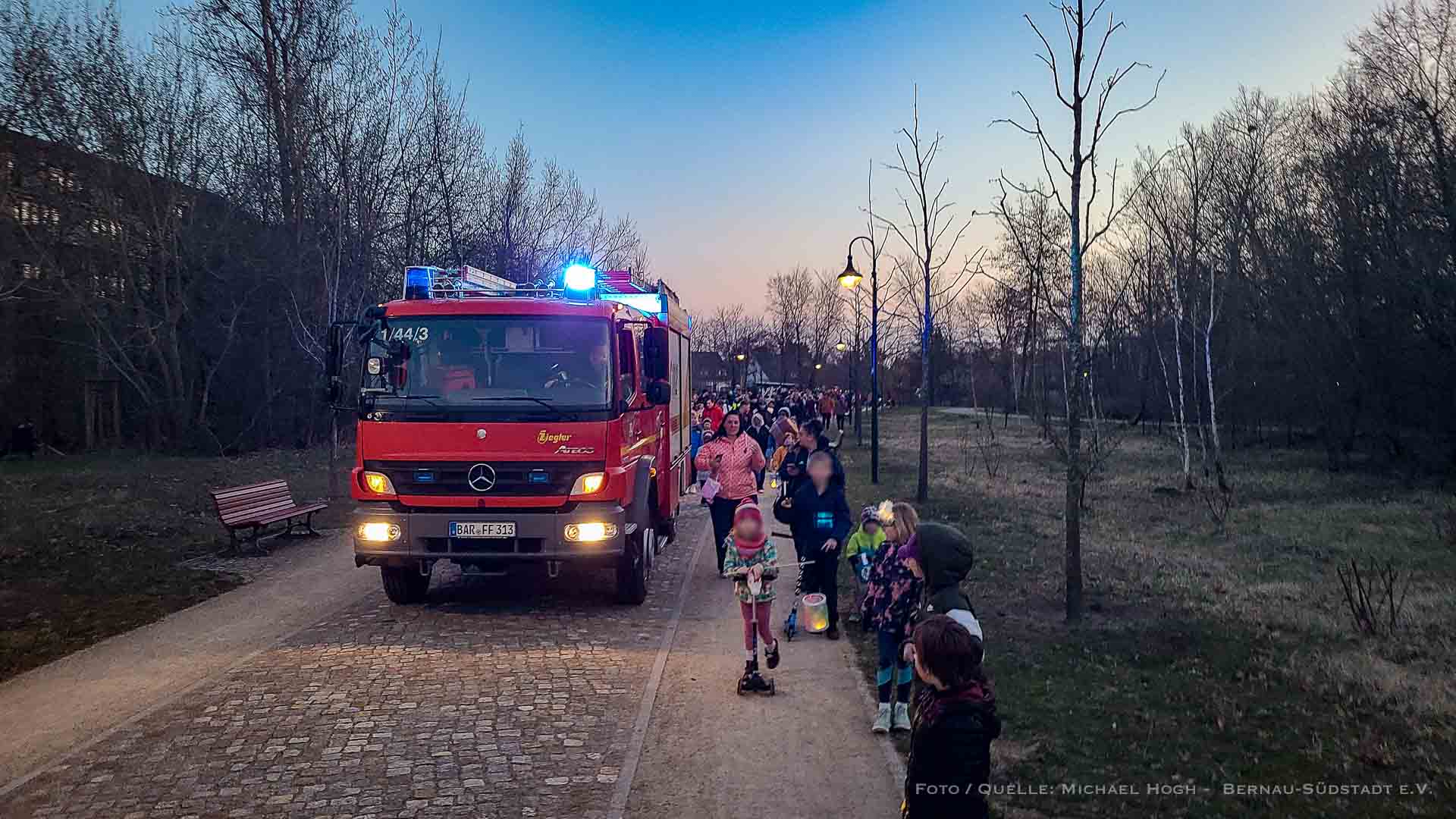 Gelungener Lampionumzug zum Bernauer Panke-Park 3 Bernau LIVE - Dein Stadtmagazin für Bernau bei Berlin