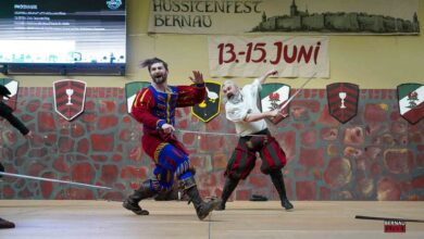 Bernauer Schwertkämpfertreffen bot Vorgeschmack auf das Hussitenfest