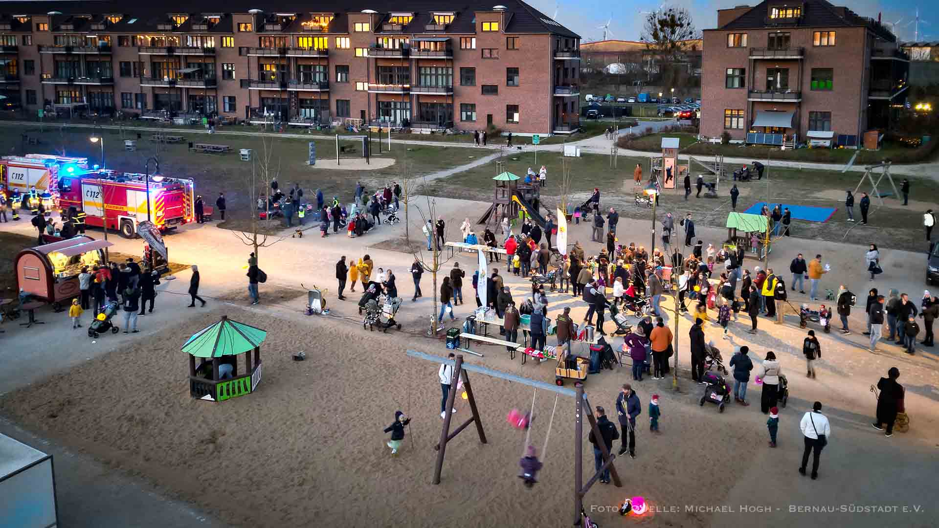 Gelungener Lampionumzug zum Bernauer Panke-Park 2 Bernau LIVE - Dein Stadtmagazin für Bernau bei Berlin