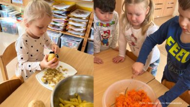 Tag der gesunden Ernährung in der Integrationskita Regenbogen in Bernau