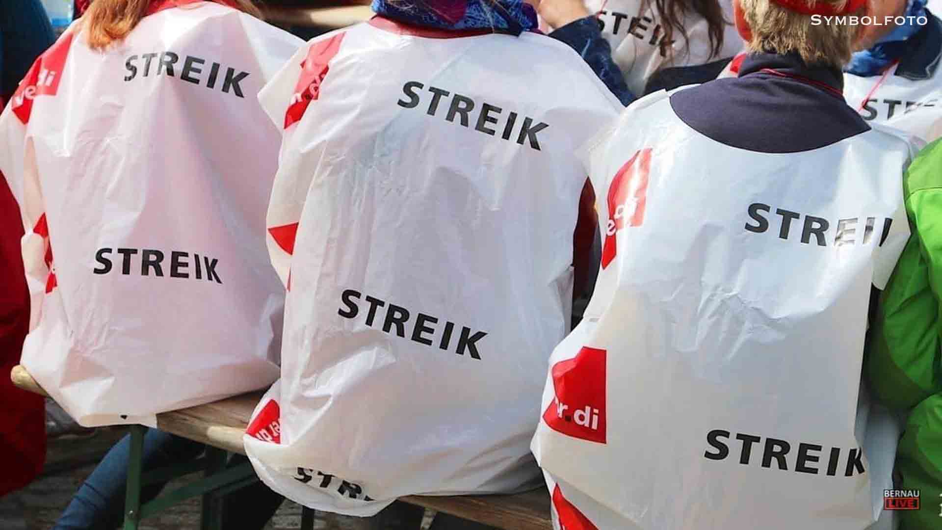Zweitägiger ver.di-Warnstreik bei der BVG in Berlin hat begonnen