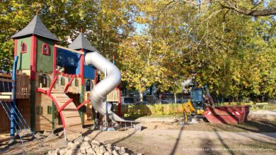 Bernau: Spielplatzeinweihung im Puschkinviertel und noch einige Reparaturarbeiten
