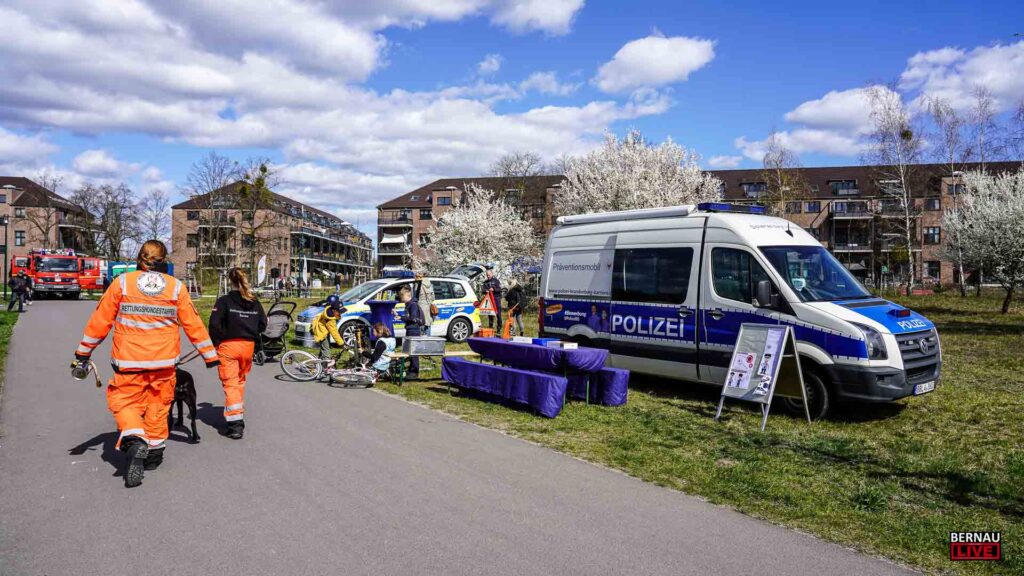 Willkommen in der neuen Woche und guten Morgen aus Bernau 5 Ein Tag rund um die Verkehrssicherheit im Bernau Panke-Park