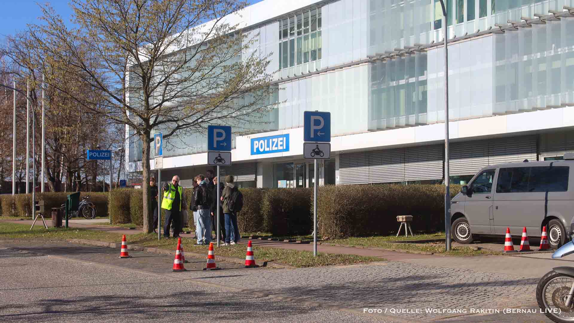 Polizeiinspektion Barnim in Bernau öffnete ihre Türen zum Zukunftstag