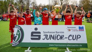 7. Sparkasse Barnim Junior-Cup - Internationales F-Juniorenturnier in Eberswalde