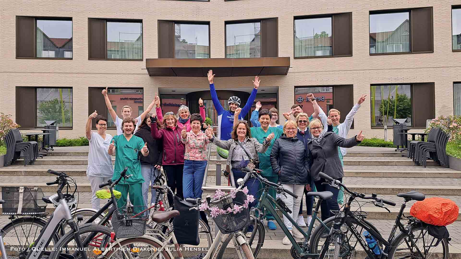 Bernauer Stadtradeln-Sieg: Immanuel Klinikum und Netzwerk Gesunde Kinder