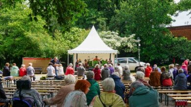 Pfingstkonzert in Bernau - trotz Gewitter wurde es noch schön