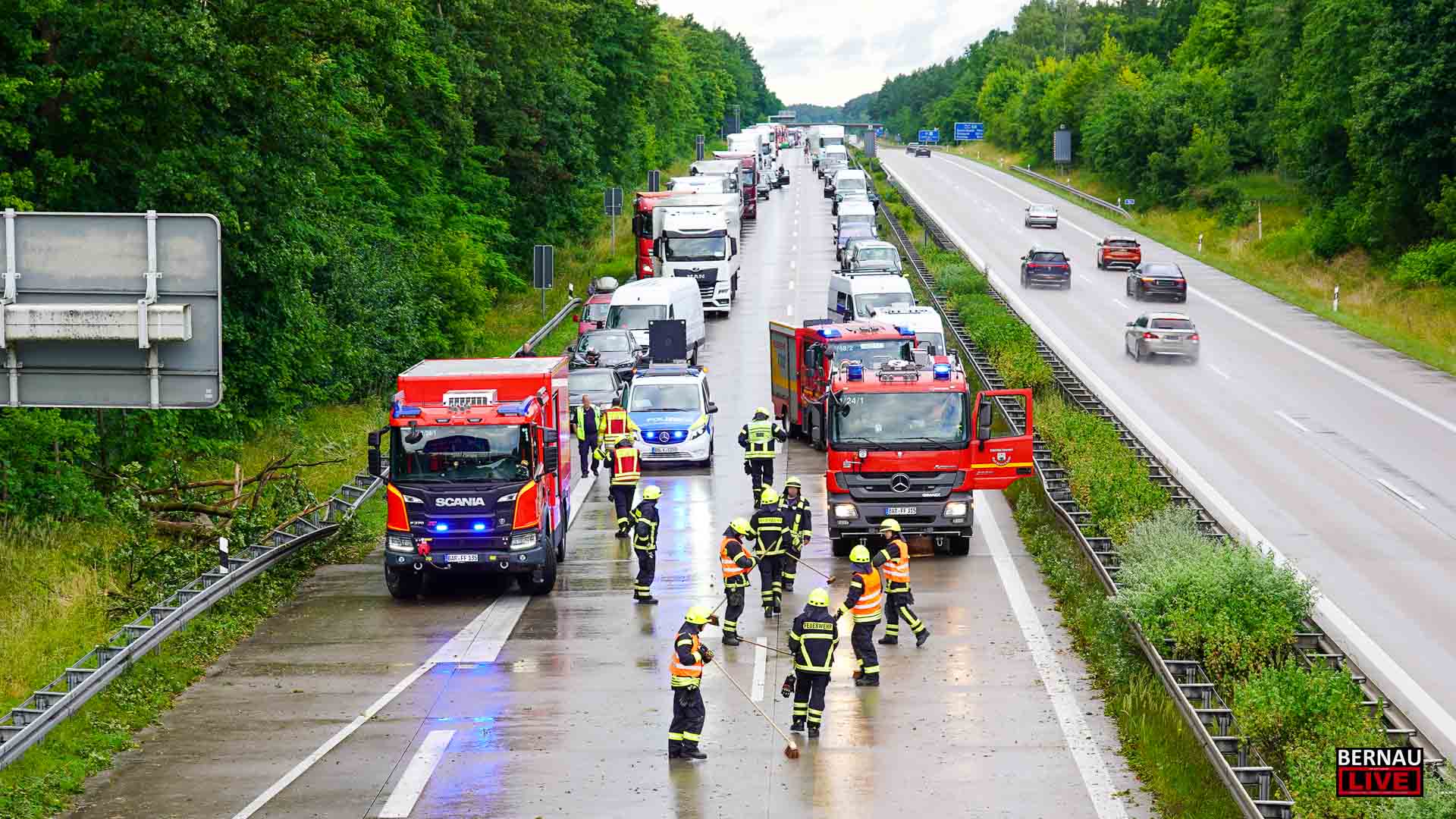 Bernau: Neue Sirenen in Schönow und über 30 sturmbedingte Feuerwehreinsätze