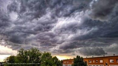 Unwetter: S-Bahnverkehr vorerst komplett eingestellt - Sturm und Regen in Bernau