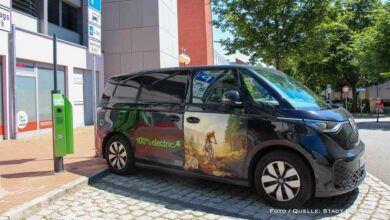 Bernau: E-Ladesäule in der Straße Alte Brauerei erneuert und technisch aufgewertet