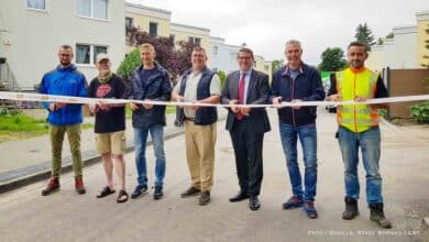 Bernau: Angarastraße im Bernauer Stadtteil Friedenstal freigegeben