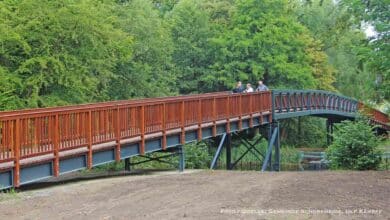 Schorfheide: Neue Brücke über den Finowkanal in Finowfurt eingeweiht