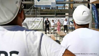 Gemeinde Wandlitz: Grundsteinlegung für neue Grundschule in Schönwalde