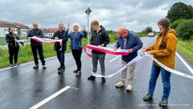 Nach über einen Jahr Bauzeit: Alte Hirschfelder Straße in Werneuchen fertiggestellt