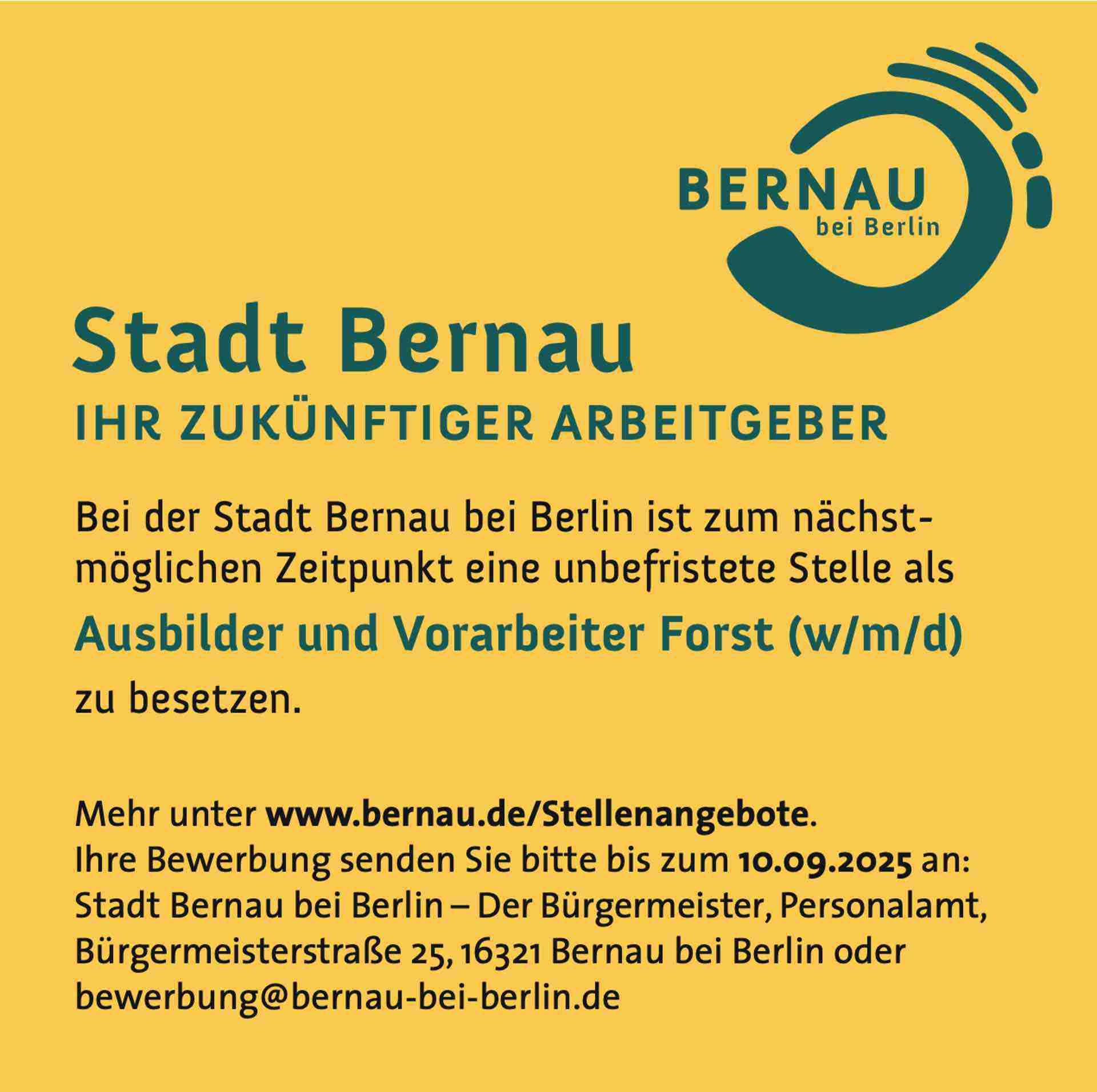 Bernau LIVE - Dein Stadtmagazin für Bernau bei Berlin