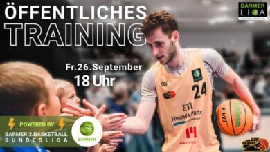 Öffentliches Training von LOK Bernau am Freitag in der S-Arena
