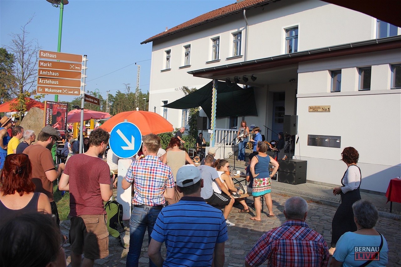 Der Kulturbahnhof Biesenthal lädt zum 19. Straßenmusikfest ein