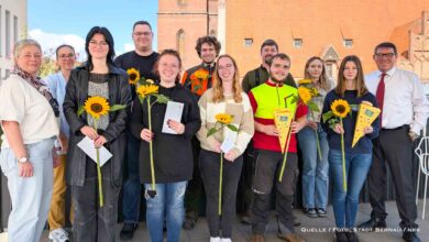 Herzlich willkommen: Sechs Azubis verstärken Bernaus Stadtverwaltung