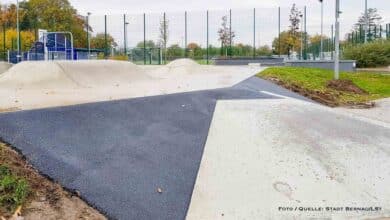 Gut im Plan: Skatepark Rehberge bekommt Sicherheits- und Komfort-Update