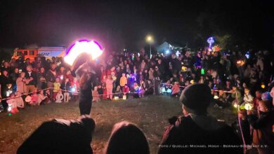 Jubiläums-Lampionumzug begeisterte kleine und große Bernauer