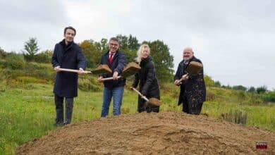 Offizieller Spatenstich für neue Kaufland-Filiale in Bernau