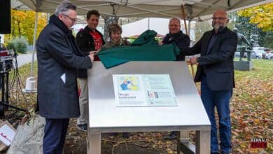 52. Brandenburger FrauenOrt in Bernau eingeweiht - Dank an Margit Schötschel