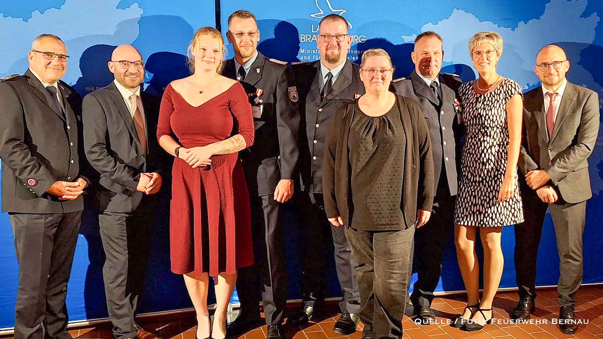 Hohe Auszeichnungen für Kameraden der Bernauer Feuerwehr