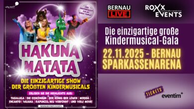 “Hakuna Matata” Die große Kindermusical-Gala in der Sparkassen-Arena Bernau