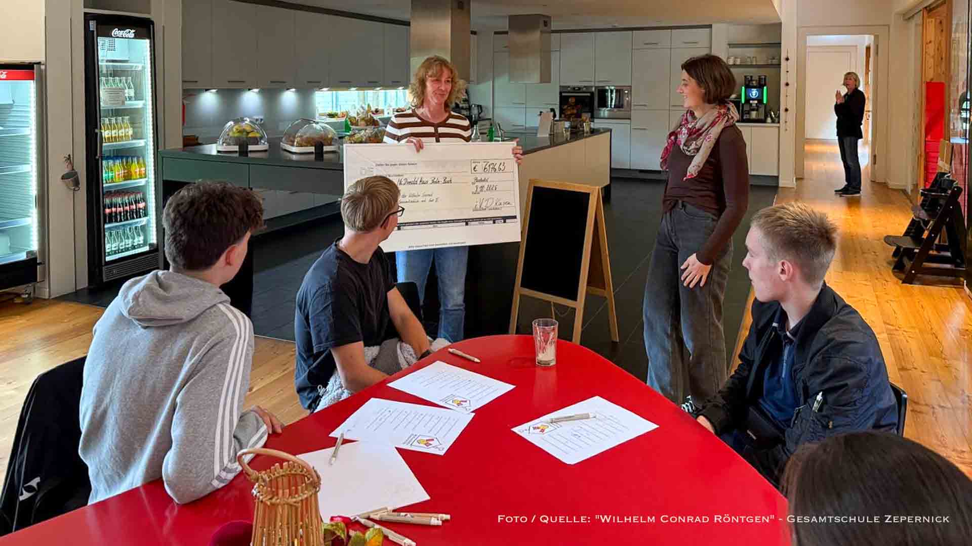 Panketal: Schüler der WCRG spenden für Familien mit schwerkranken Kindern