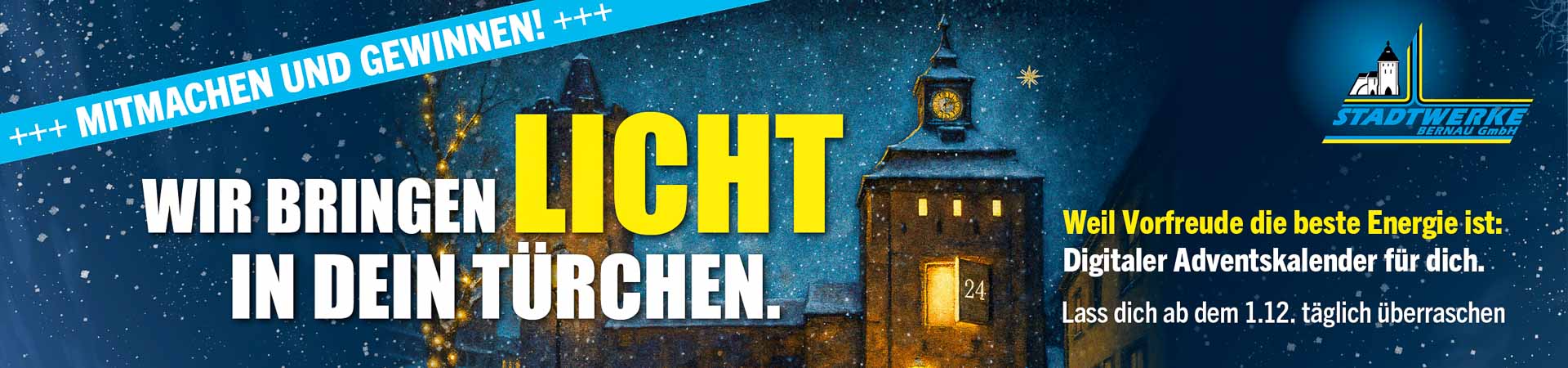 Advent - Stadtwerke Bernau - Bild kann nicht geladen werden.