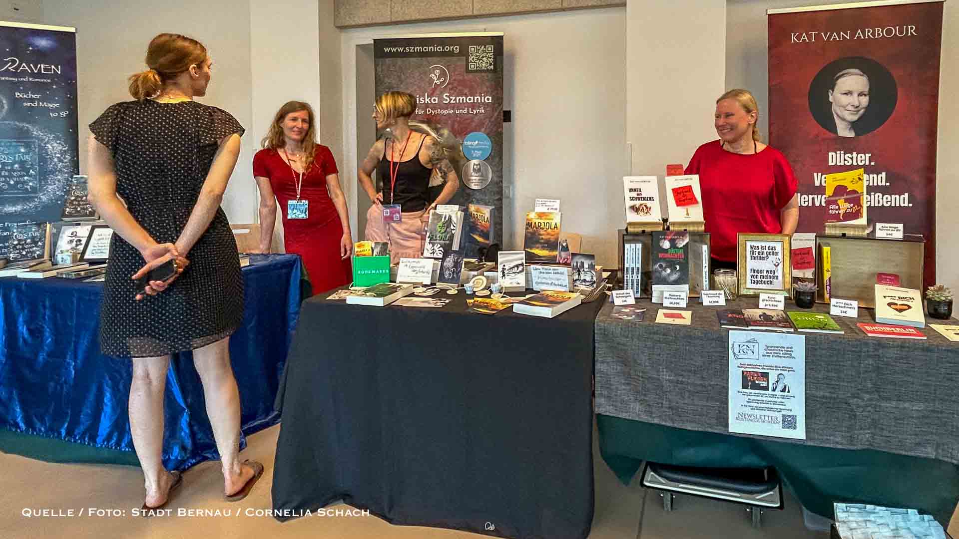 Bernau lädt ein: LeseKlang-Bücherfest am 15. November in der Stadtbibliothek