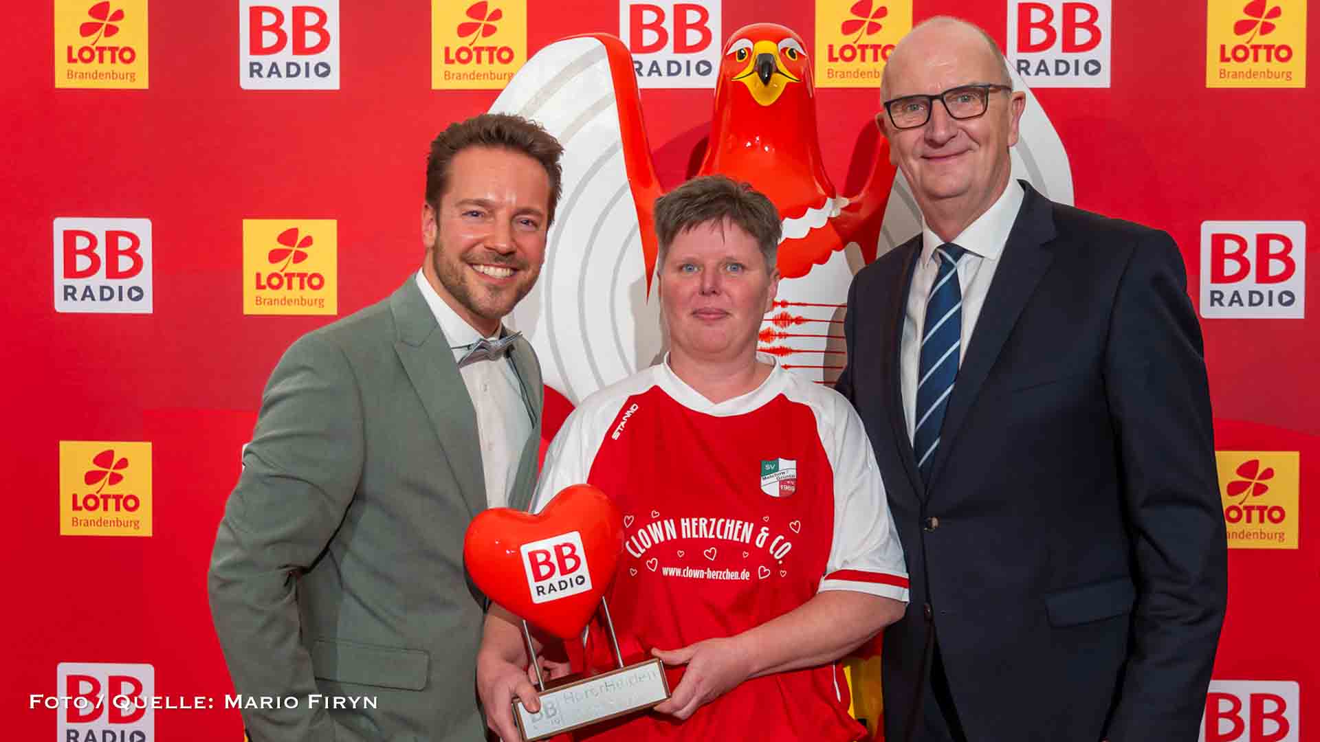 Claudia Siebert vom SV 1969 Melchow/Grüntal e.V. ist BB RADIO HörerHeldin