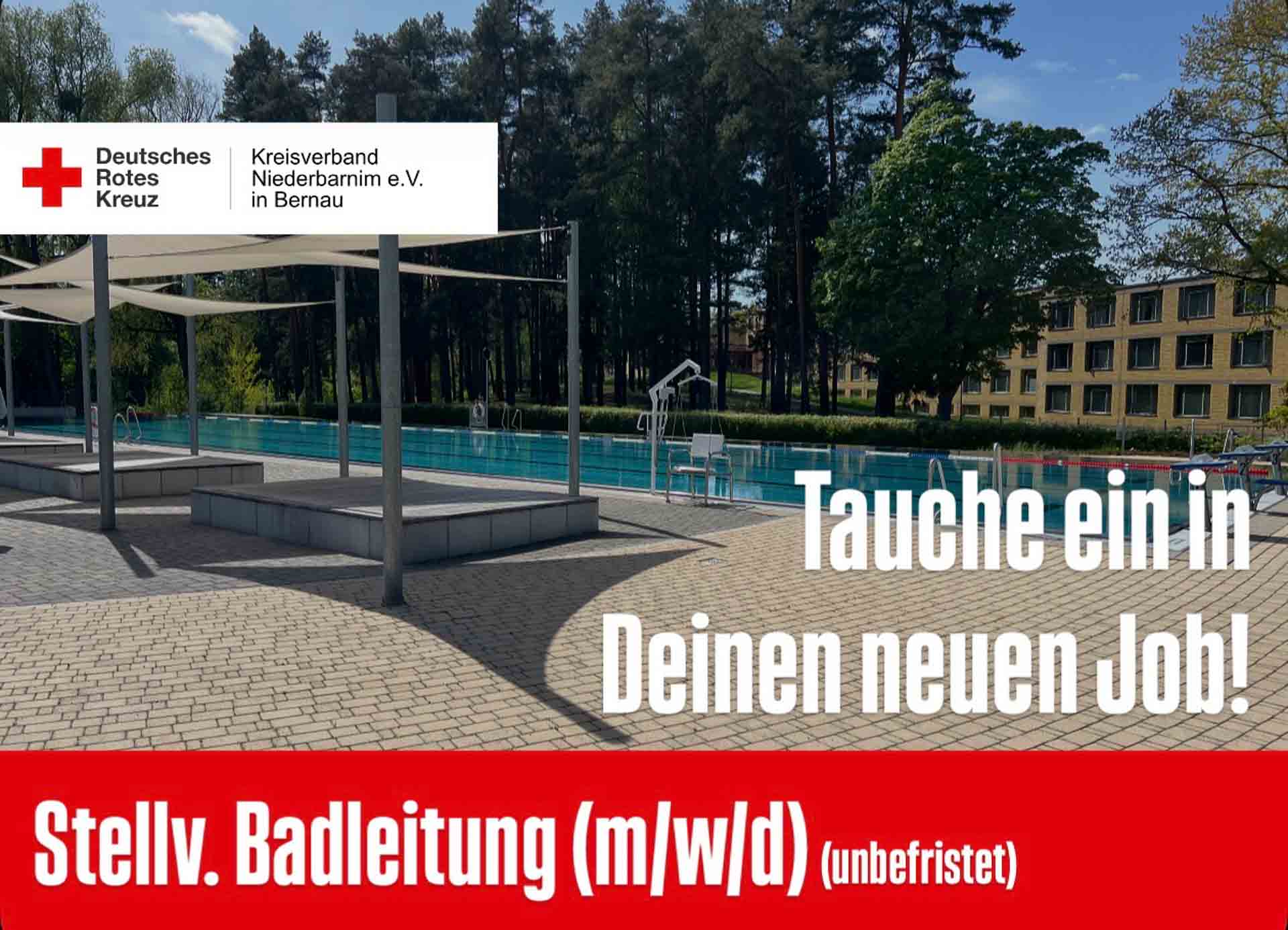 Stellvertretende Badeleitung (m/w/d) – Bereich Bäder Bernau