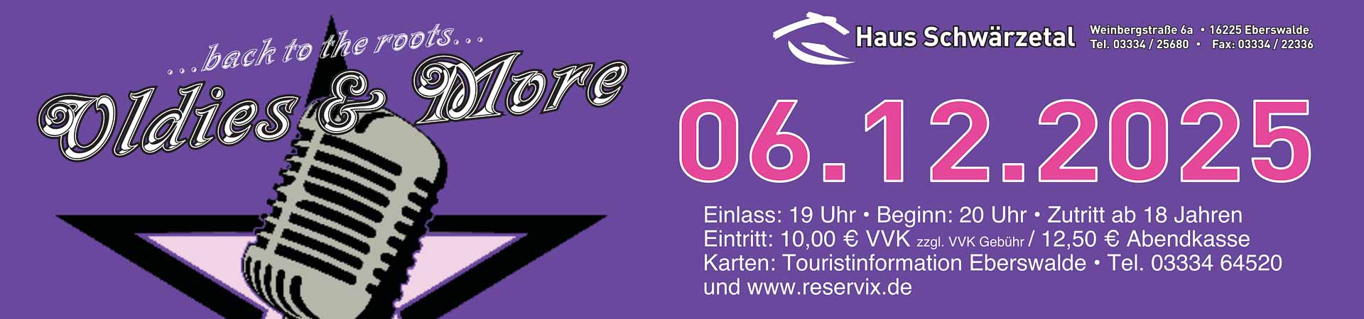 Oldie & More im Haus Schwaerzetal - Bild kann nicht geladen werden.