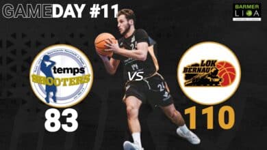 LOK Bernau bezwingt Neustadt temps Shooters mit 110:83