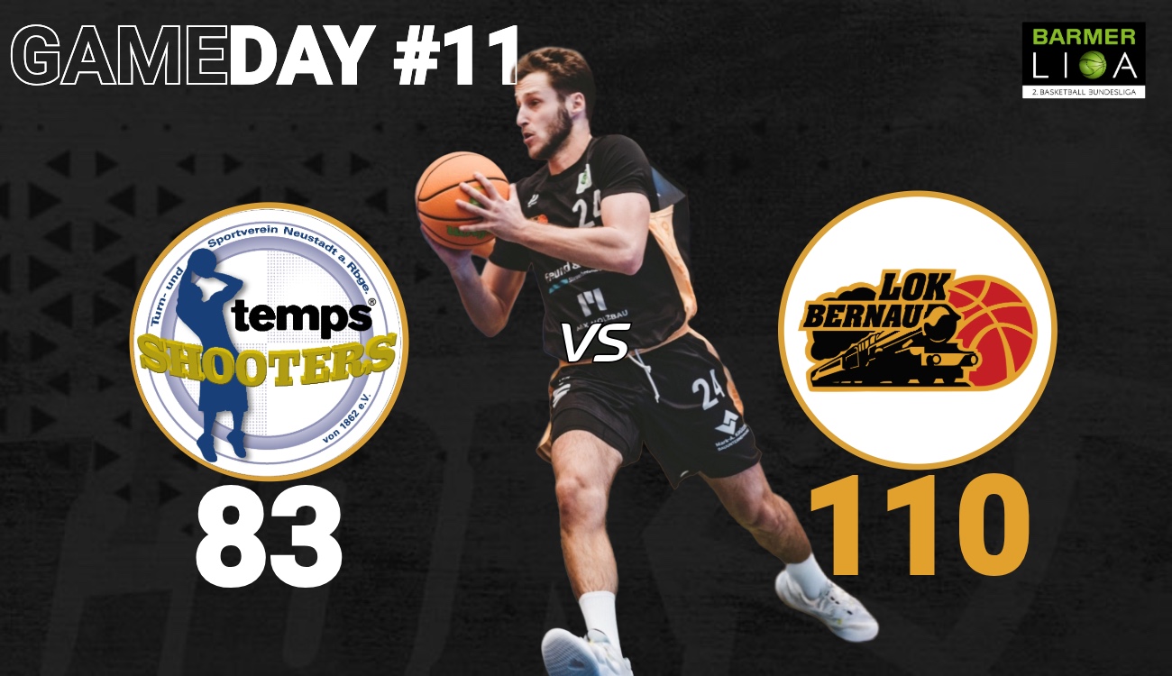 LOK Bernau bezwingt Neustadt temps Shooters mit 110:83