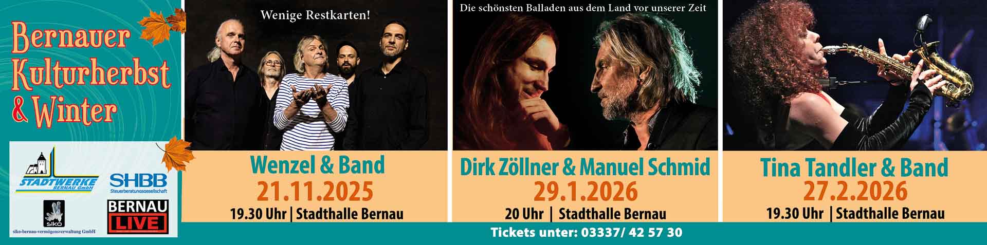 Bernauer Kulturherbst 2025