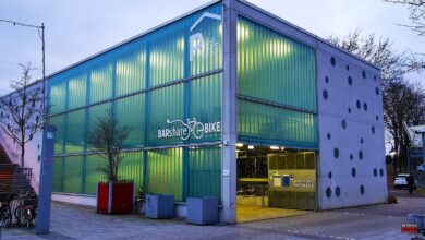 Fahrradparkhaus am Bahnhof Bernau in der Silvesternacht teils geschlossen