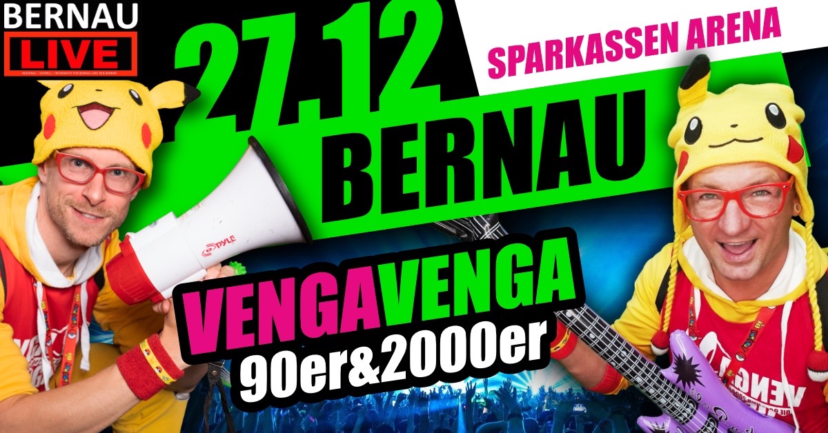 Bernau: Techno-Arena mit ALFRED HEINRICHS und VENGA VENGA Partyshow 3 Bernau LIVE - Dein Stadtmagazin für Bernau bei Berlin