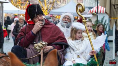 Weihnachtsmarkt in Bernau vor wenigen Minuten offiziell eröffnet