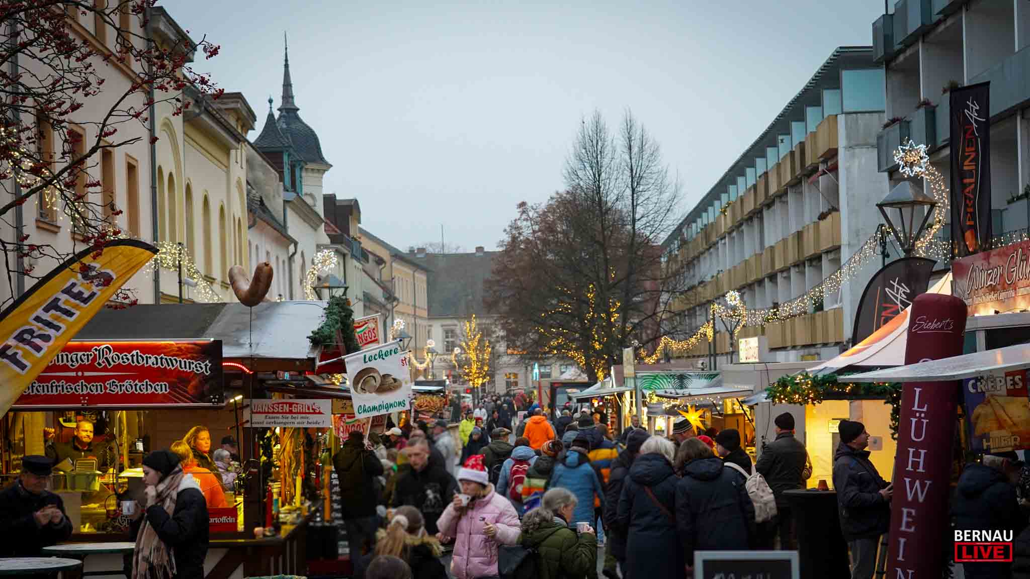 Weihnachtsmarkt in Bernau vor wenigen Minuten offiziell eröffnet 4 Bernau LIVE - Dein Stadtmagazin für Bernau bei Berlin