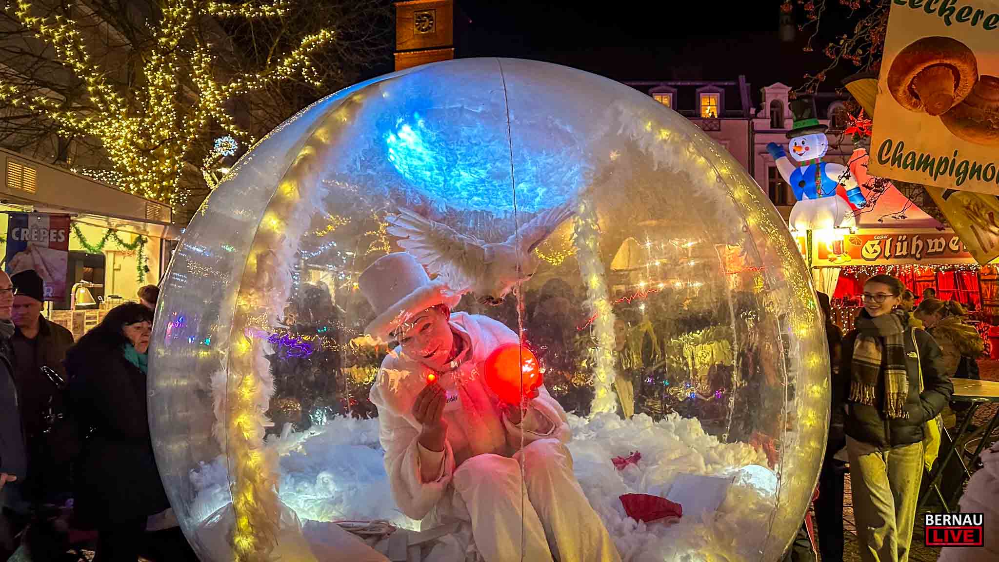 Tausende Besucher zum 1. Weihnachtsmarkt-Wochenende in Bernau