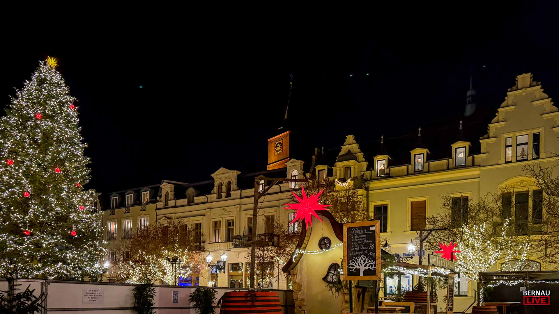 Bernau: Weihnachtsmarkt und Eisbahn sind dann mal (leider) vorbei
