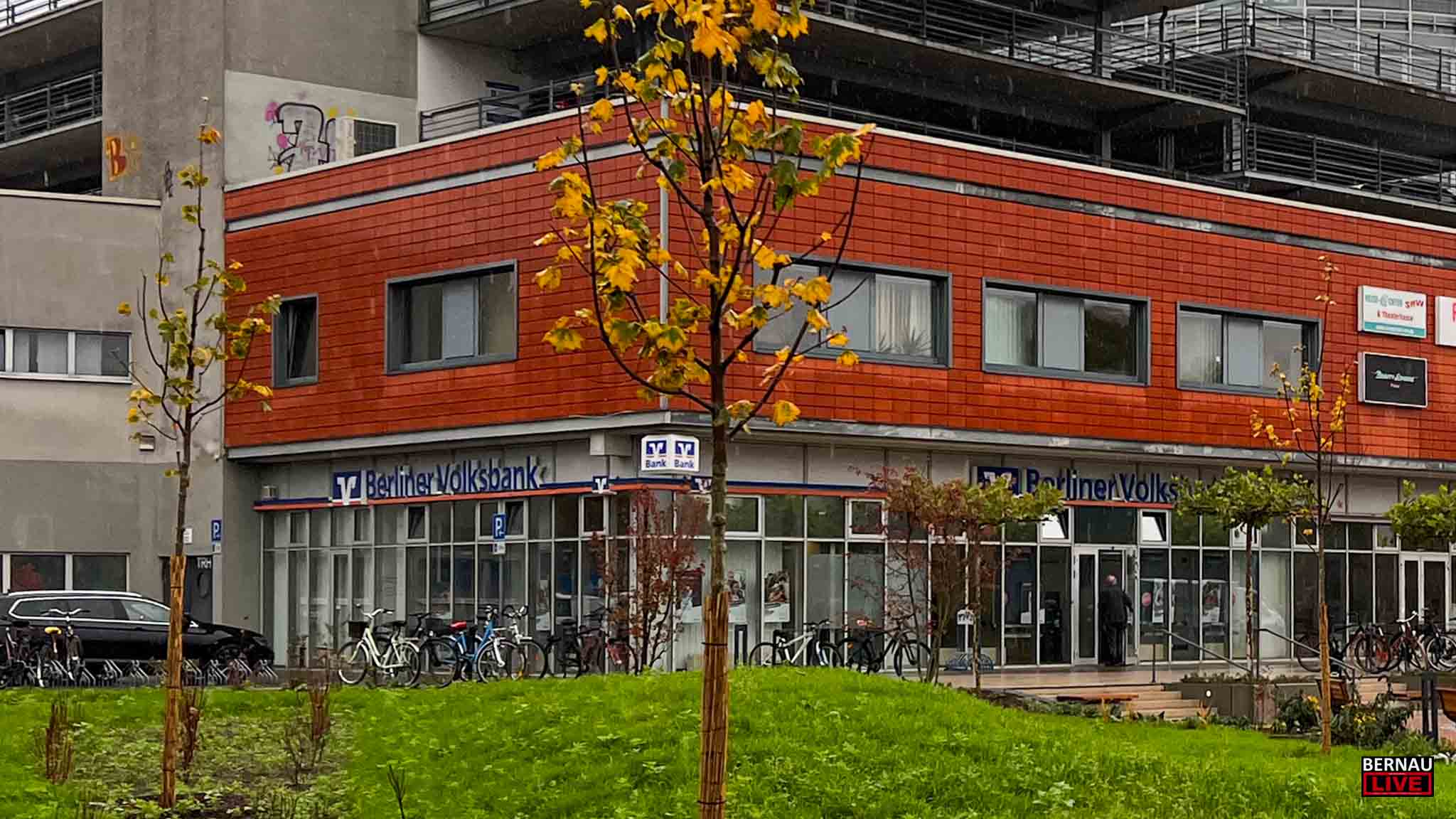 Umzug: Berliner Volksbank verabschiedet sich aus der Bahnhofs-Passage Bernau