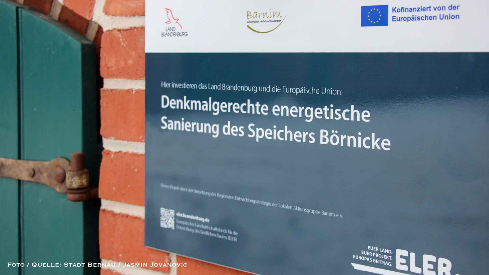 Modernisierung für den Speicher Börnicke: Ganzjährige Nutzung dank Fördermittel 2 Modernisierung für den Speicher Börnicke: Ganzjährige Nutzung dank Fördermittel