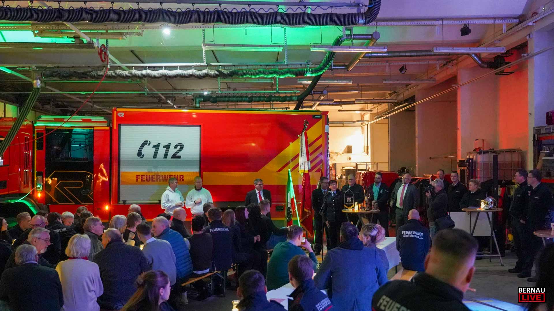 Danke für 763 Einsätze – Neujahrsempfang bei der Feuerwehr Bernau