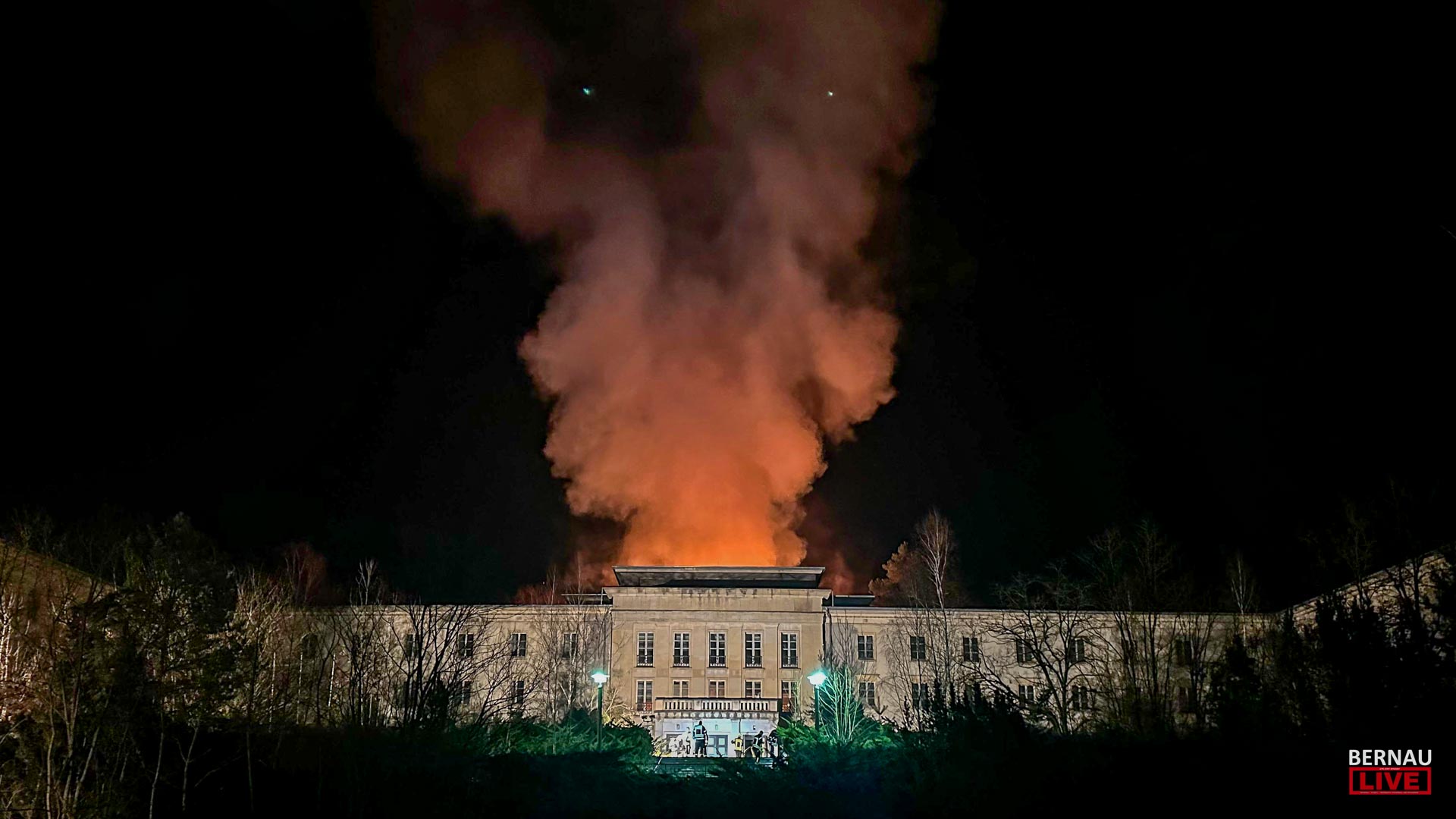 Großbrand auf dem Bogensee-Areal in Wandlitz 1 Bernau LIVE - Dein Stadtmagazin für Bernau bei Berlin